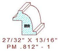 Panel Mould 13/16" - 1