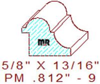 Panel Mould 13/16" - 9
