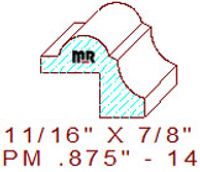 Panel Mould 7/8" - 14 Panel Mould 7/8" - 14