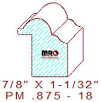 Panel Mould 7/8" - 18 Panel Mould 7/8" - 18
