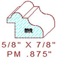 Panel Mould 7/8"