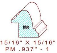 Panel Mould 15/16" - 1
