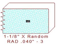 3/64" Radius Edge Moulding - 3