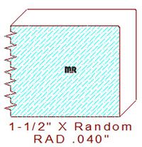 3/64" Radius Edge Moulding 3/64" Radius Edge Moulding