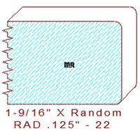 1/8" Radius Edge - 22