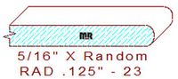 1/8" Radius Edge - 23 1/8" Radius Edge - 23