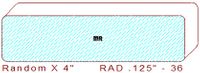 1/8" Radius Edge - 36