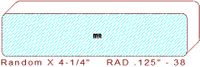 1/8" Radius Edge - 38