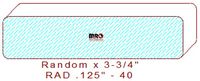 1/8" Radius Edge - 40 1/8" Radius Edge - 40