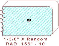 5/32" Radius Edge - 10 5/32" Radius Edge - 10