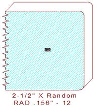 5/32" Radius Edge Moulding - 12 5/32" Radius Edge Moulding - 12