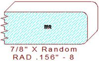 5/32" Radius Edge - 8 5/32" Radius Edge - 8