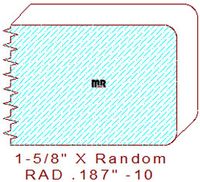 3/16" Radius Edge Moulding - 10