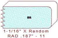 3/16" Radius Edge Moulding - 11
