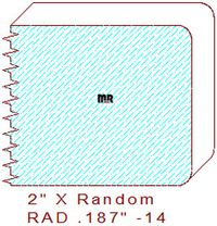 3/16" Radius Edge Moulding - 14 3/16" Radius Edge Moulding - 14