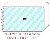 3/16" Radius Edge Moulding - 2