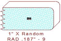 3/16" Radius Edge Moulding - 9