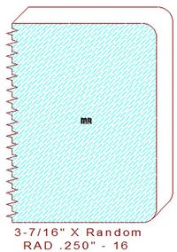 1/4" Radius Edge Moulding - 16