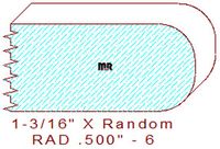 1/2" Radius Edge Moulding - 6