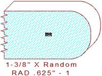 5/8" Radius Edge Moulding - 1