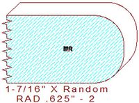 5/8" Radius Edge Moulding - 2 5/8" Radius Edge Moulding - 2