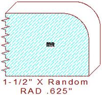 5/8" Radius Edge Moulding