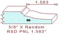 Raised Panel Moulding 1-9/16"