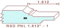 Raised Panel Moulding 1-13/16" - 1