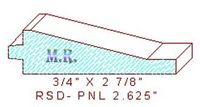 Raised Panel Moulding 2-5/8"