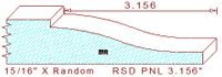 Raised Panel Moulding 3-5/32"