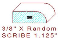 Scribe 1-1/8" Scribe 1-1/8"