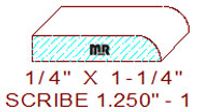 Scribe 1-1/4" - 1