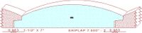 Shiplap Moulding 7" - 2 Shiplap Moulding 7" - 2