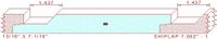 Shiplap Moulding 7-1/16" - 1 Shiplap Moulding 7-1/16" - 1