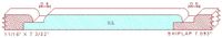 Shiplap Moulding 7-3/32" Shiplap Moulding 7-3/32"