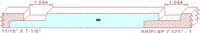 Shiplap Siding 7-1/8" - 1 Shiplap Siding 7-1/8" - 1