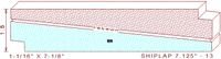Shiplap Siding 7-1/8" - 13 Shiplap Siding 7-1/8" - 13
