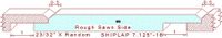Shiplap Siding 7-1/8" - 18 Shiplap Siding 7-1/8" - 18
