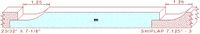 WP-105 Shiplap Siding 7-1/8" - 3 WP-105 Shiplap Siding 7-1/8" - 3