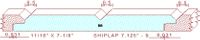 WP 7 Shiplap Siding 7-1/8" - 9