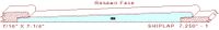 Shiplap Moulding 7-1/4" - 1 Shiplap Moulding 7-1/4" - 1