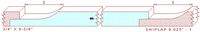 Shiplap Moulding 8-5/8" - 1 Shiplap Moulding 8-5/8" - 1