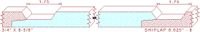 Shiplap Moulding 8-5/8" - 8 Shiplap Moulding 8-5/8" - 8