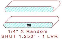 Shutter/Louver 1-1/4"