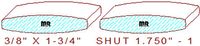 Shutter/Louver 1-3/4" - 1 Shutter/Louver 1-3/4" - 1