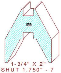 Louver/Shutter 1-3/4" - 7 Louver/Shutter 1-3/4" - 7
