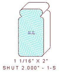 Shutter/Louver 2" - 1 Shutter/Louver 2" - 1