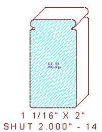 Shutter/Louver 2" - 14 Shutter/Louver 2" - 14
