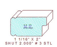 Shutter/Louver 2" - 3 Shutter/Louver 2" - 3