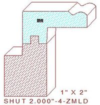 Shutter/Louver 2" - 4 Shutter/Louver 2" - 4